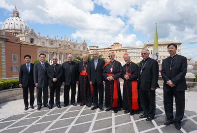 VP concludes trip to Vatican