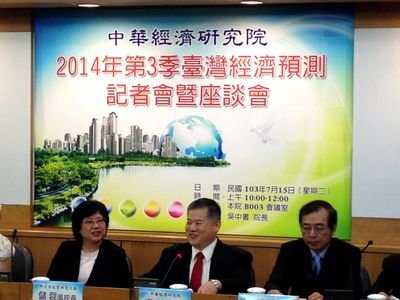 Think tank raises Taiwan’s GDP growth forecast to 3.15%