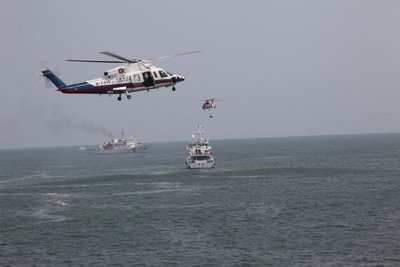 Taiwan and China hold joint search and rescue exercise