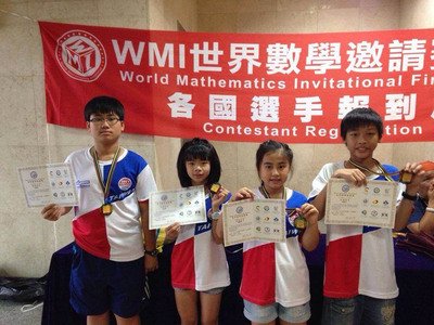 Taitung students win golds at international math games