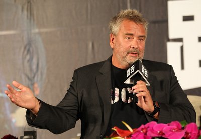 Luc Besson promotes Lucy in Taipei before premiere