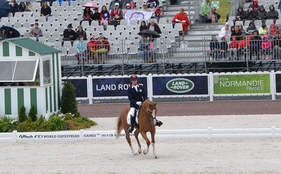 Taiwanese horse rider competes in France
