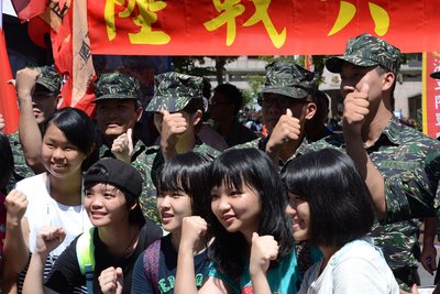 Taiwan not running short of volunteer soldiers: Ma