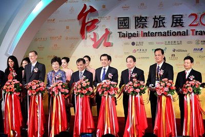 Taiwan eying 9.5 million foreign visits in 2014: President