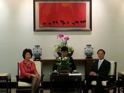 Premier hopes for closer Taiwan-US ties