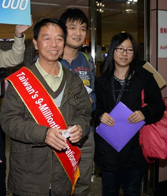 Taiwan welcomes its 9 millionth foreign visitor this year