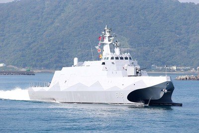 Taiwan-made stealth missile warship delivered to the navy