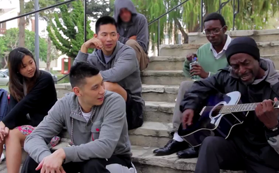 Jeremy Lin’s video shows caring for the homeless