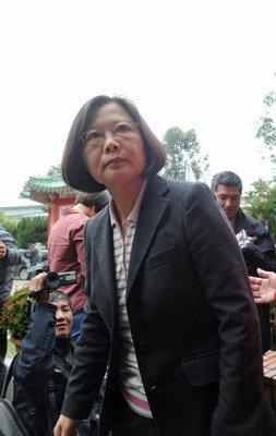 DPP chairwoman pledges to maintain cross-strait status quo