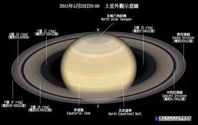 Saturn to be at its brightest May 23