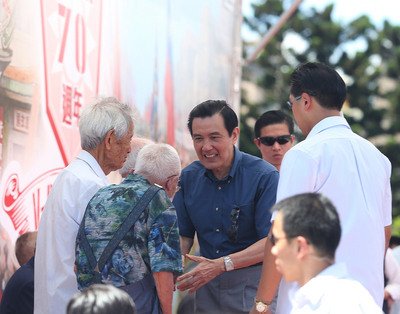 Ma thanks veterans for contributions in Second Sino-Japanese War
