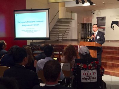 Vice Economics Minister in the US to promote investment in Taiwan