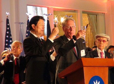 Taiwan rep. to US holds national day reception at Twin Oaks