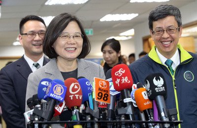 Tsai says she will deal carefully with cross-strait issues