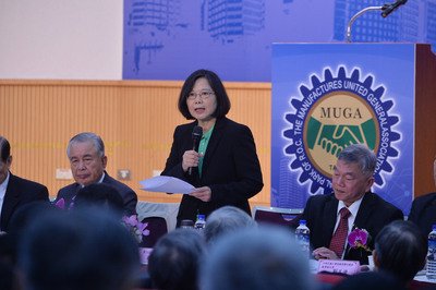 Tsai hopes to resolve South China Sea disputes peacefully