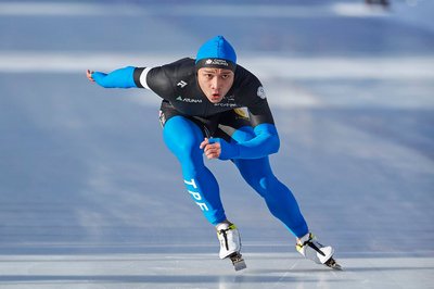 Taiwan speed skater snatches silver in Venice