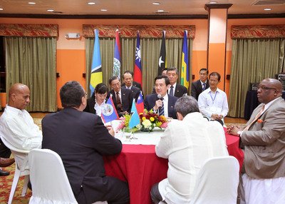 Ma meets with allied leaders