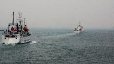 Taiwan sends patrol vessels to waters around Okinotori reefs