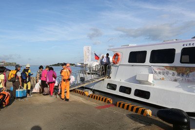 Tainan mayor aboard as historic sea route reopens