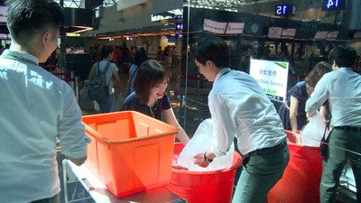 Taoyuan Airport returns to normal after flooding, power outages