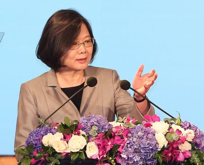 Forbes: Tsai Ing-wen world’s 17th most powerful woman