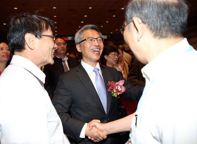 New Academia Sinica head gives first speech