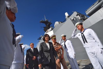 Taiwan dispatches frigate to S China Sea ahead of schedule