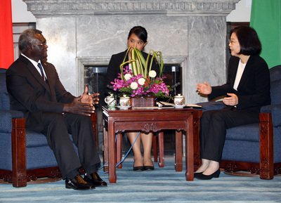 Solomon Islands PM makes state visit to Taiwan