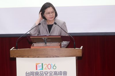 Food safety a top priority for the government: Tsai