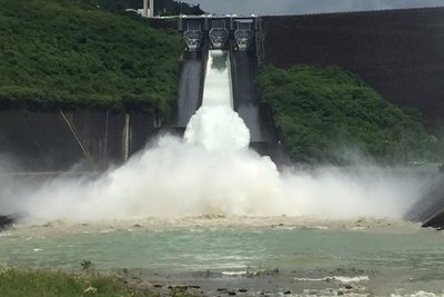 Tainan reservoirs release over 400 million tons of water