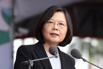 Tsai urges China to engage in positive dialogue with Taiwan