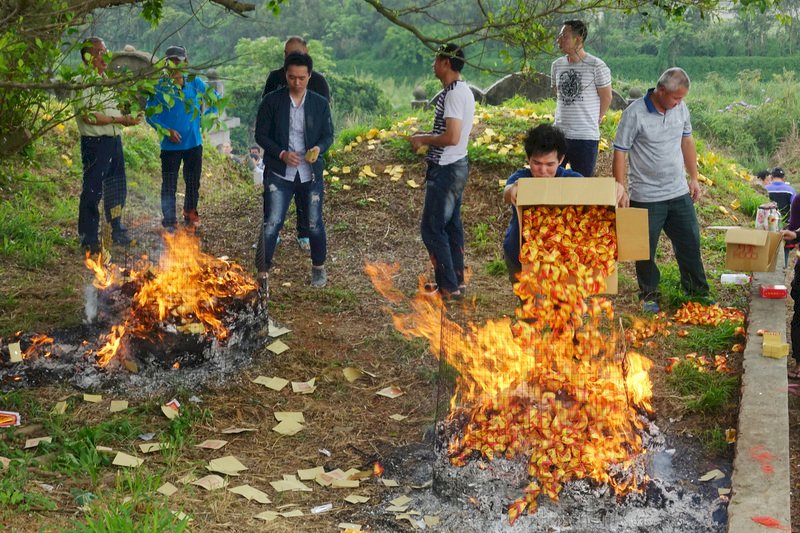 A funeral fire gone wrong