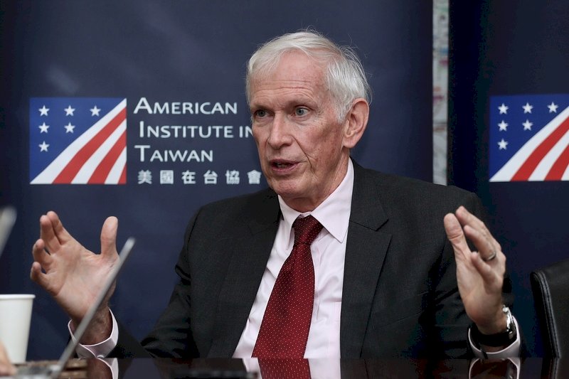 AIT Chairman James Moriarty visits Taiwan