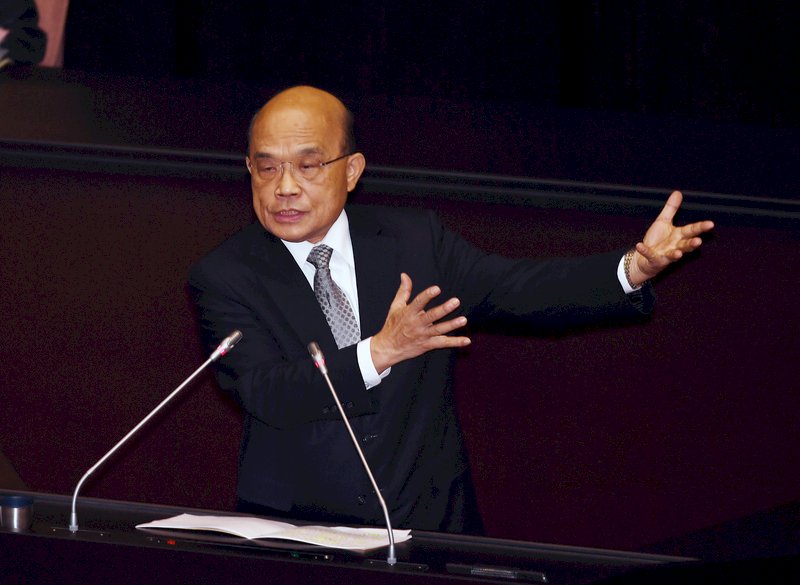 Premier: Taiwan should unite in the face of Chinese threats