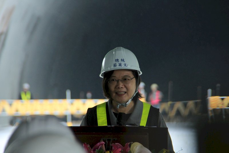 Tsai mum on VP pick, says gov’t helping young people’s finances