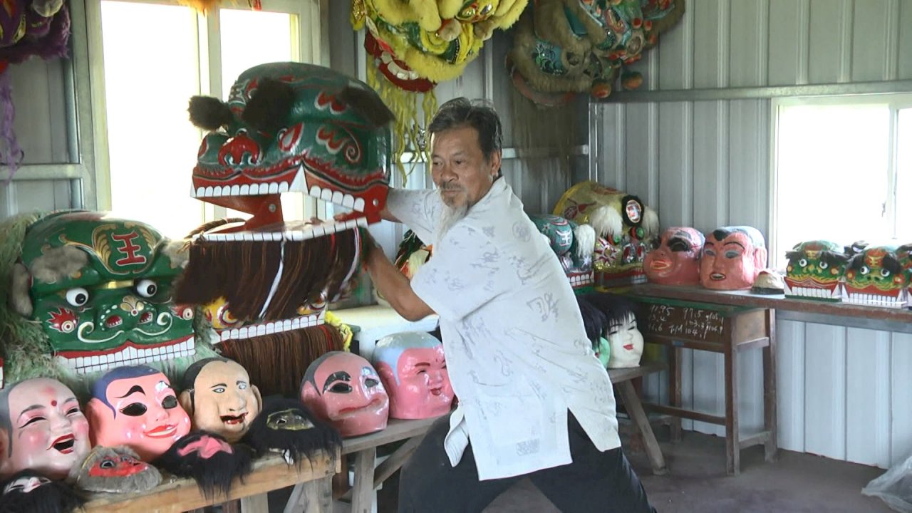 Meet one of Taiwan’s last masters of the Hakka lion dance