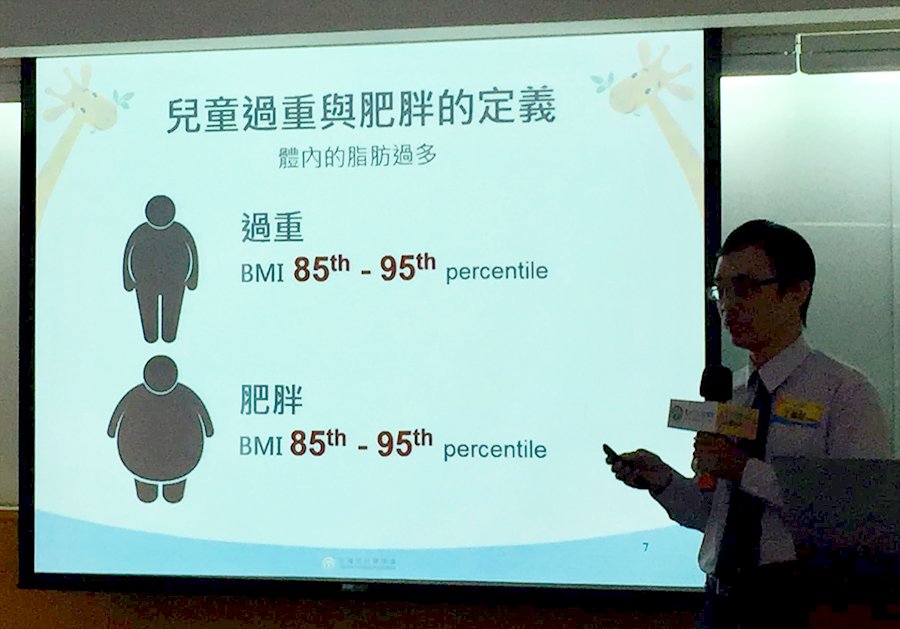 Around 30% of Taiwan children overweight: Pediatric association