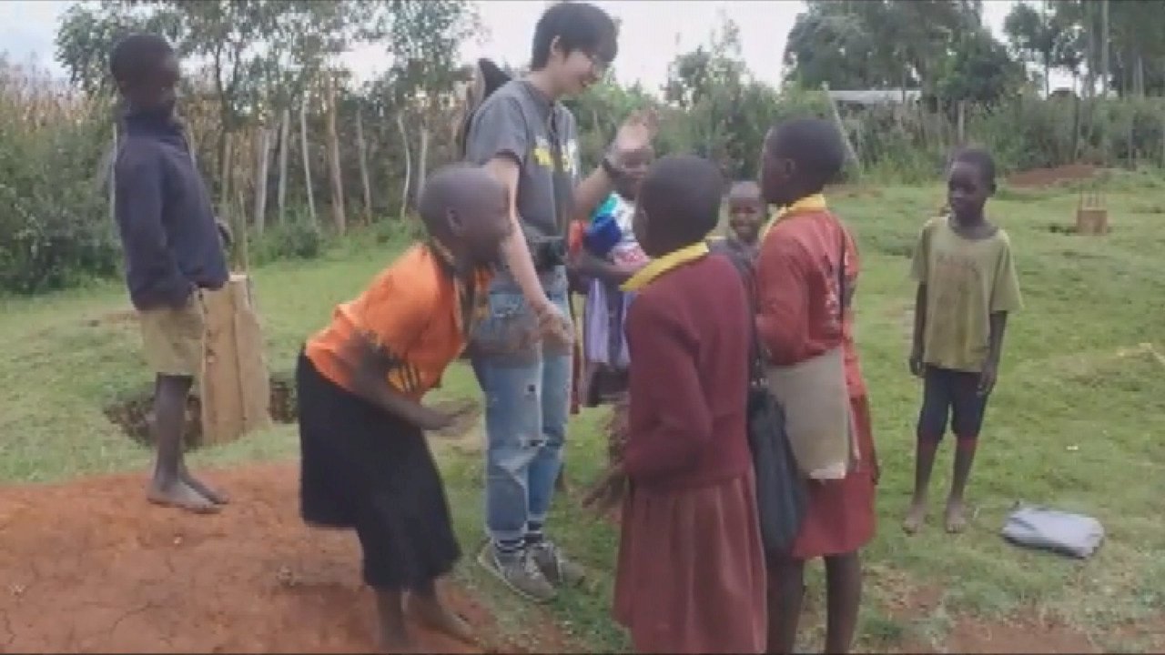 VIDEO: Taiwan woman documents experience helping Kenyan children