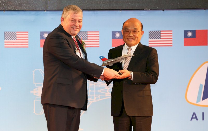 Taiwan aims to become repair center for F-16s in Asia Pacific