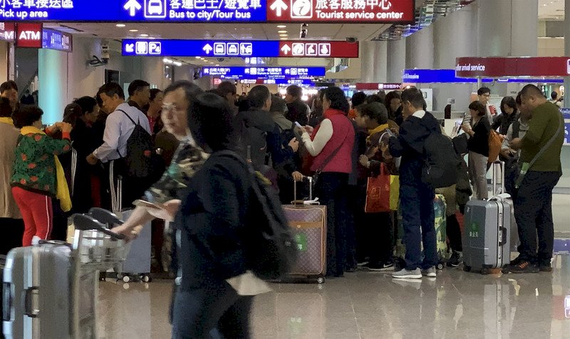 Overseas visitors to Taiwan hits new high in 2019
