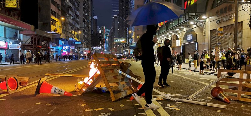HK protests bring question of sovereignty to Taiwan election
