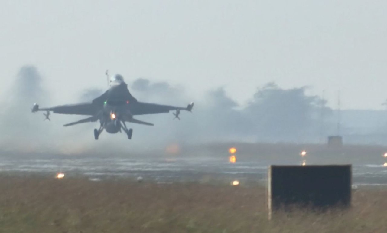 Taiwan’s F-16s can deploy within six minutes