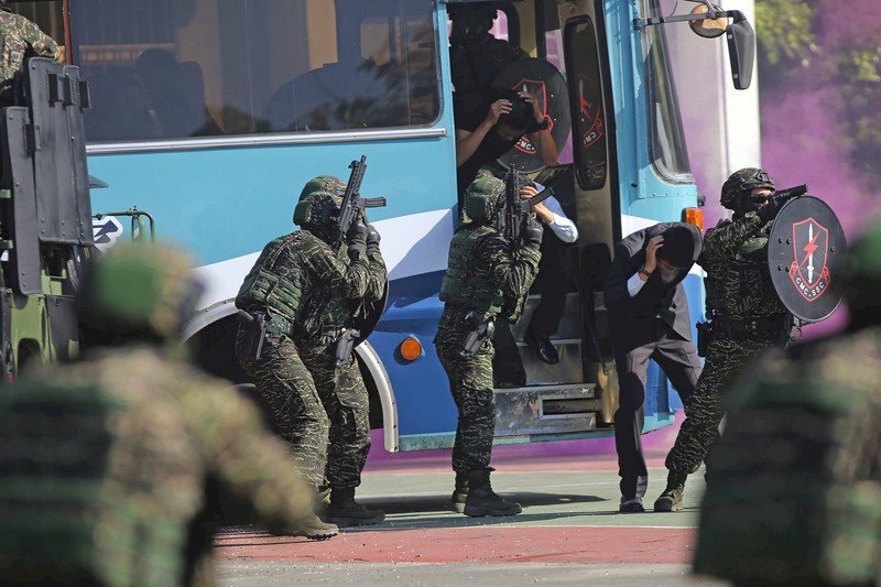Taiwan’s most elite military unit prepares for Lunar New Year