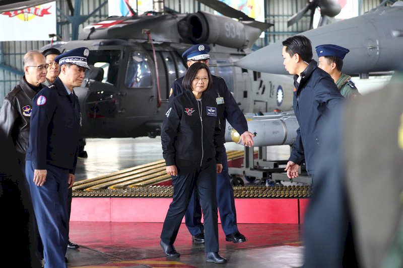 Taiwan’s air defenses will be stronger when F-16V fleet is ready: Tsai
