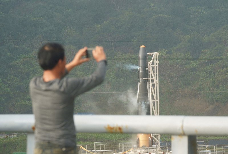 Attempt to launch first Taiwan-built rocket fails