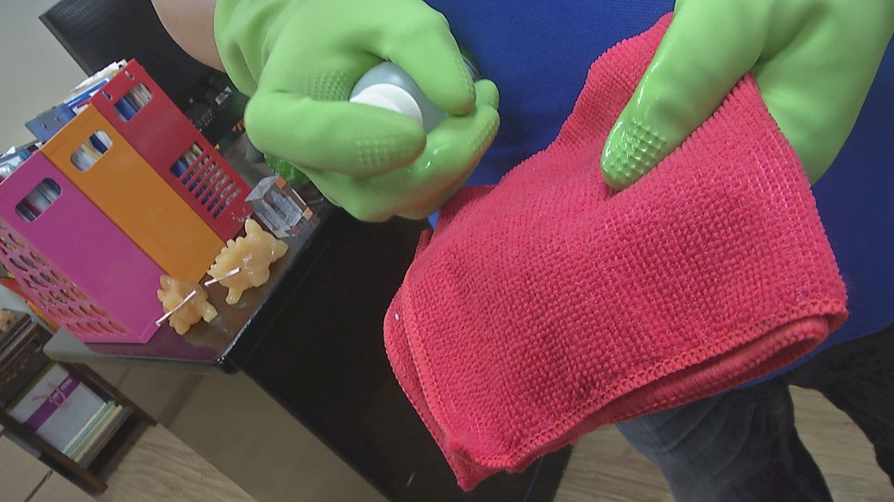 VIDEO: Expert demonstrates how to disinfect your home
