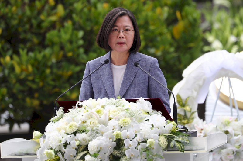 Transitional justice efforts will continue: Tsai