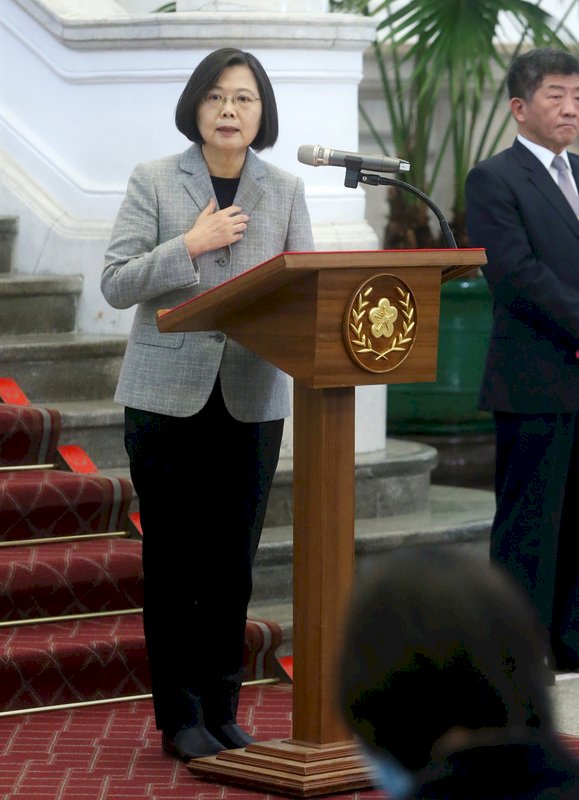 Tsai: Taiwan stands ready to help countries hit hard by COVID-19
