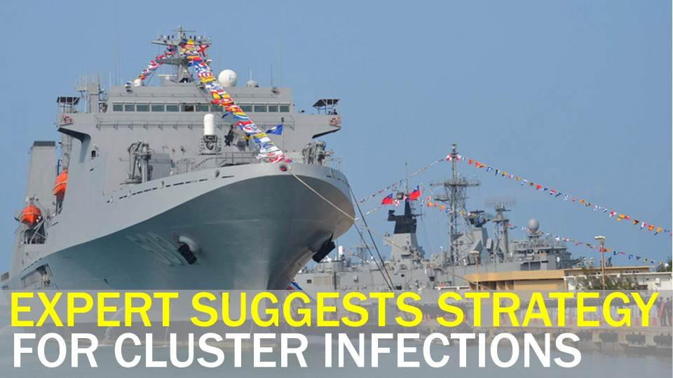 Epidemiologist outlines strategies to deal with ship cluster infections