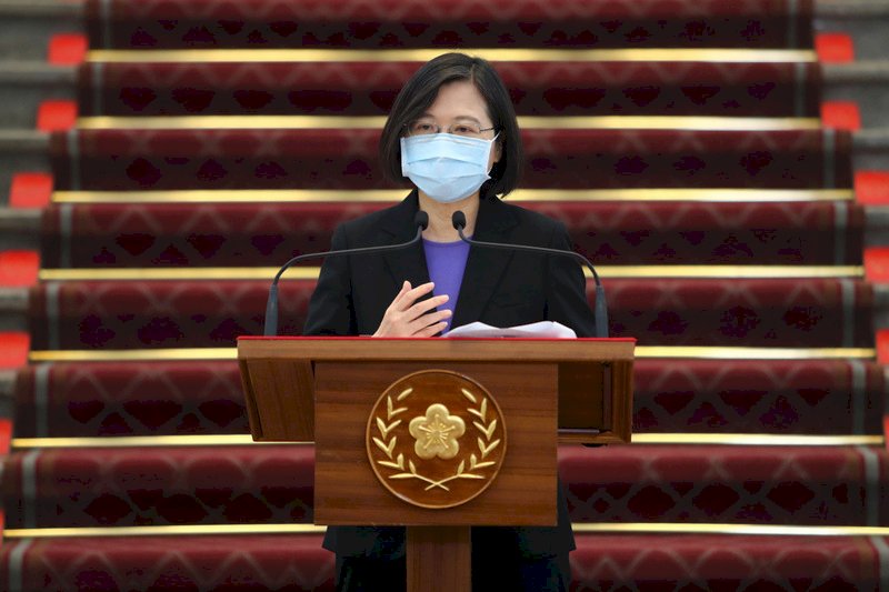 President apologizes for COVID-19 cluster infection on naval ship